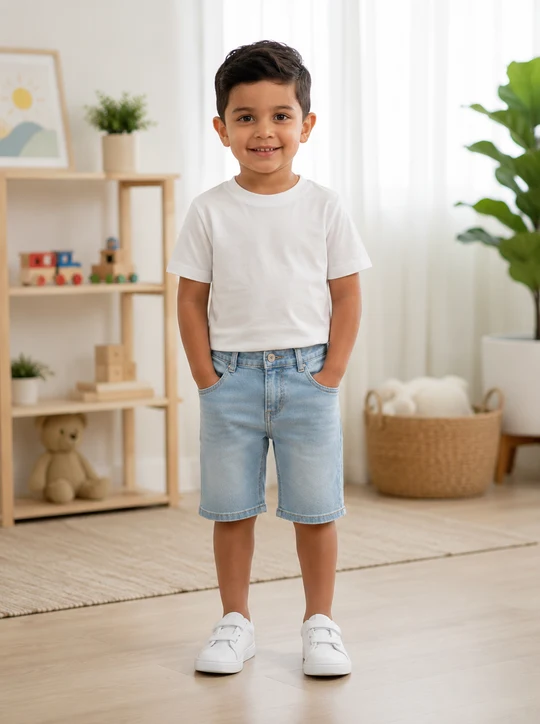  Classic Denim Shorts 